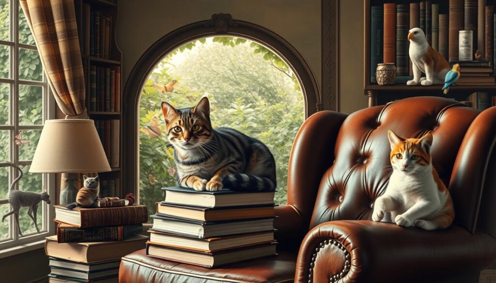 art and literature pets