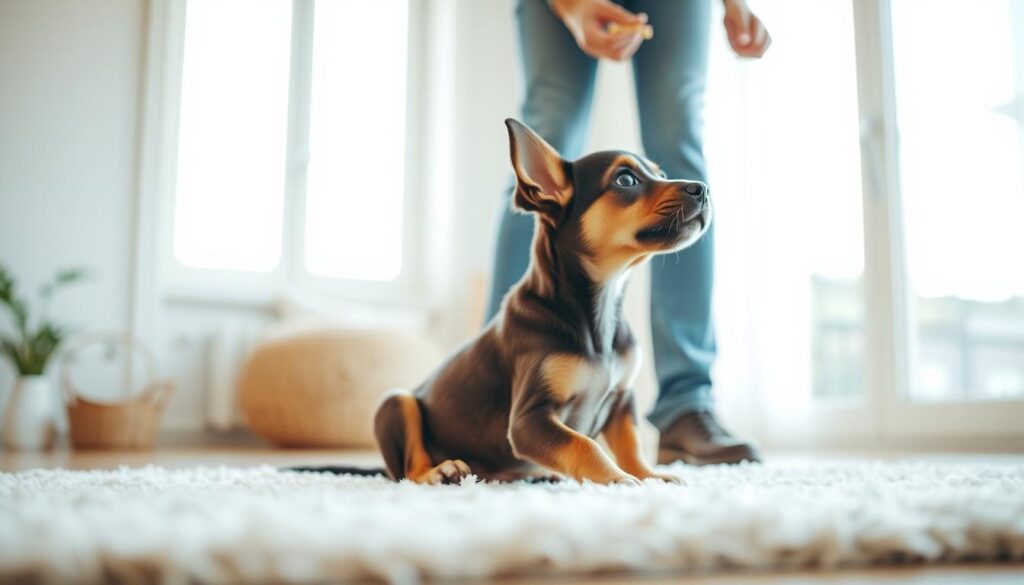 puppy training consistency